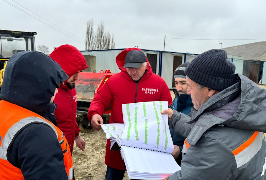 В Республике Дагестан общественники проинспектировали участок трассы Манас – Сергокала – Первомайское